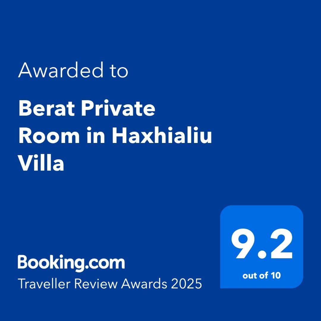 Berat Private Room In Haxhialiu Villa 外观 照片